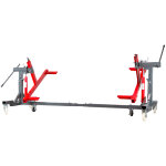 Pont rotatif carrosserie 360 - 2t - mobile avec grandes roues 200 mm - support pivotant pour restauration ...