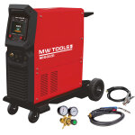 Poste  souder industriel mig 350 a lcd + accessoires mw tools mig355i