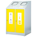 Poubelle de tri � 2 compartiments mw tools vb2