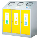 Poubelle de tri � 3 compartiments mw tools vb3