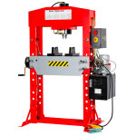 Presse d'atelier lectro - hydraulique 75 t avec cylindre mobile 3x400v mw tools peh75