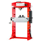 Presse d'atelier hydraulique 50 t � commande manuelle et au pied mw tools ph50