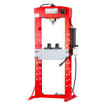 Presse d'atelier hydropneumatique 30t avec cylindre mobile mw tools pph30b