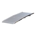 Rampe aluminium pliable 400kg 2130x900mm largeur utile 850mm mw tools aop2004
