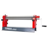 Rouleuse de t�les manuelle d'�tabli � 3 rouleaux largeur du travail 610 mm �paisseur jusque 0, 8 mm en ...