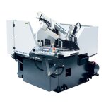 Scie � ruban automatique cnc pour m�taux 0 - 60� capacit� 230 mm 1, 5 kw 400v variateur de fr�quence ...