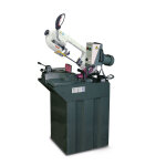 Scie  ruban pour mtaux 0 - 60 capacit de coupe ronde 150 mm 1, 1 kw 230v vitesses variables 22 - ...