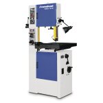 Scie � ruban verticale pour m�taux hauteur de coupe 255 mm col - de - cygne 396 mm 1, 5 kw 400v vitesses ...
