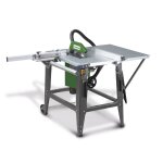 Scie sur table mobile hauteur de coupe 83 mm 2, 2 kw 230 v avec lame de scie circulaire dia. 315 mm holzstar ...