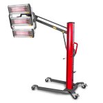Scheur de peinture infrarouge professionnel mobile 3300w mw tools ld3p
