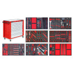 Servante d'atelier compl�te praco xl 514 outils mw tools mwe512g2p