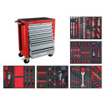 Servante d'atelier compl�te starter 212 outils mw tools mwe211g