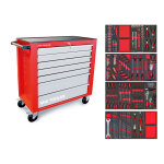 Servante d'atelier compl�te starter 212 outils mw tools mwe211g2