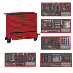 Servante rouge foam midi master set 7 tiroirs teng tools tcemm411n2