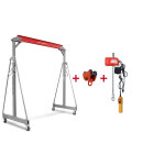 Set grue � portique mobile 1 t ptlk1 mw tools ptlk1 - set300