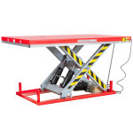 Table �l�vatrice � ciseaux 1050mm 4000kg 3x400v mw tools tpsl4100