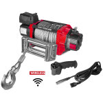 Treuil électrique 12v 8164 kg câble 22m acier télécommande sans fil mw tools sel820012 Treuil électrique 12v 8164 kg câble 22m acier télécommande sans fil mw tools sel820012