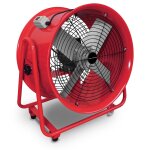 Ventilateur extracteur mobile 500mm - 1100w 380v mw tools mv500r3