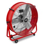 Ventilateur brasseur d'air mobile inclinable �600 mm 230 w 230 v mw tools mv600l