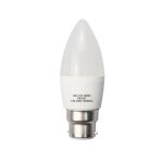 Optonica ampoule led b22 6w 220v c37 180° - blanc chaud 2300k - 3500k Optonica ampoule led b22 6w 220v c37 180° - blanc chaud 2300k - 3500k