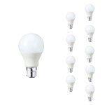 Optonica ampoule led b22 9w 220v a60 180° (pack de 10) - blanc chaud 2300k - 3500k Optonica ampoule led b22 9w 220v a60 180° (pack de 10) - blanc chaud 2300k - 3500k