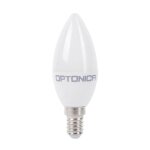 Optonica ampoule led e14 3. 7w 220v c37 180� - blanc neutre 4000k - 5500k