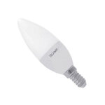 Silamp ampoule led e14 8w 220v c37 180� - blanc chaud 2300k - 3500k