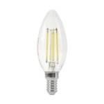 Optonica ampoule led e14 filament 4w c35 dimmable - blanc chaud 2300k - 3500k