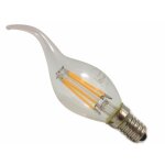 Silamp ampoule led e14 flamme filament 6w 220v 360� - blanc chaud 2300k - 3500k