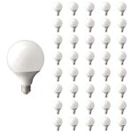 Silamp ampoule led e27 12w 220v g95 300� globe (pack de 40) - blanc chaud 2300k - 3500k
