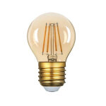Optonica ampoule led e27 filament 4w g45 240� dimmable - blanc chaud 2300k - 3500k