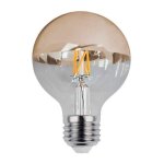 Optonica ampoule led e27 filament 7w g95 reflet or - blanc chaud 2300k - 3500k