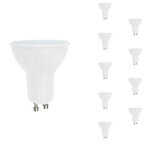 Optonica ampoule led gu10 9. 5w (pack de 10) - blanc froid 6000k - 8000k