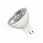 Silamp ampoule led gu5. 3 / mr16 12v 8w smd 80 - blanc chaud 2300k - 3500k