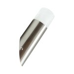 Silamp applique led murale 5w ip44 tube inclin� - blanc neutre 4000k - 5500k