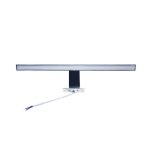 Silamp applique murale salle de bain aluminium 6w ip44 - blanc neutre 4000k - 5500k