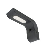 Bemko applique murale ext�rieur 7w cct anthracite ip65 d�tecteur pir - 3000k / 4000k / 6500k