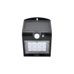 Bemko applique murale solaire led 1. 5w ip65 220lm avec dtecteur de mouvement - blanc neutre 4000k - ...