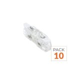 Bemko borne de connexion � levier 1 entr�e - pack de 10