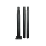 Bemko m�t d?�clairage public droit 3m �60mm noir