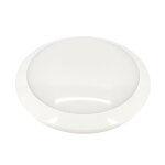 Bemko plafonnier led 16w blanc rond d�tecteur de mouvement ip66 batterie de secours - blanc neutre 4000k ...