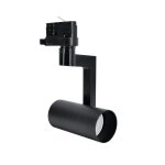 Bemko spot led sur rail triphas� noir 36� pour ampoule gu10