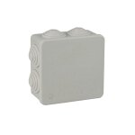 Elektro3 bo�te de d�rivation �tanche carr�e 80mm �paisseur 35mm