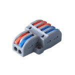 Optonica borne de raccordement � levier 4 entr�es / 2 sorties