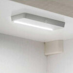 Emuca applique led rechargeable 1w avec dtecteur de mouvement ip20