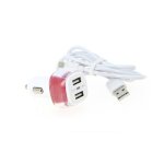 Fomax chargeur allume - cigare 2 ports usb 2. 4a + cble type c