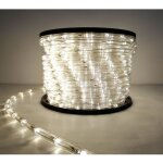 Silamp guirlande led 220v 50m ip44 recoupable - blanc chaud