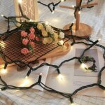 Silumen guirlande led connect�e wifi 20m ip44 12v 120led - blanc froid 6000k - 8000k