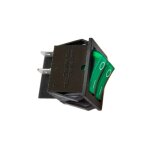 Elektro3 interrupteur double 15a 250v vert