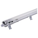 Optonica kit de rglette led tanche + 1 tube non led 150cm t8 22w - blanc froid 6000k - 8000k